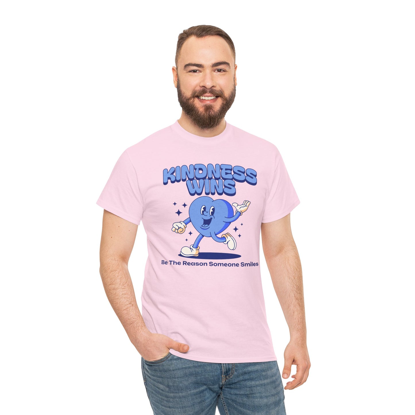 Kindness Wins T-Shirt — Be The Reason Someone Smiles Graphic Tee
