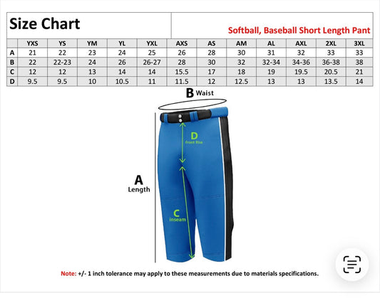 Placers Knickers Ball Pants No Stripe