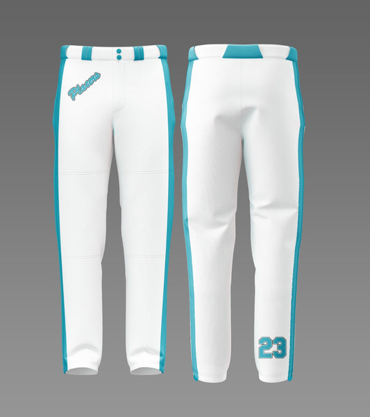 Placers Ball Pants Stripe White