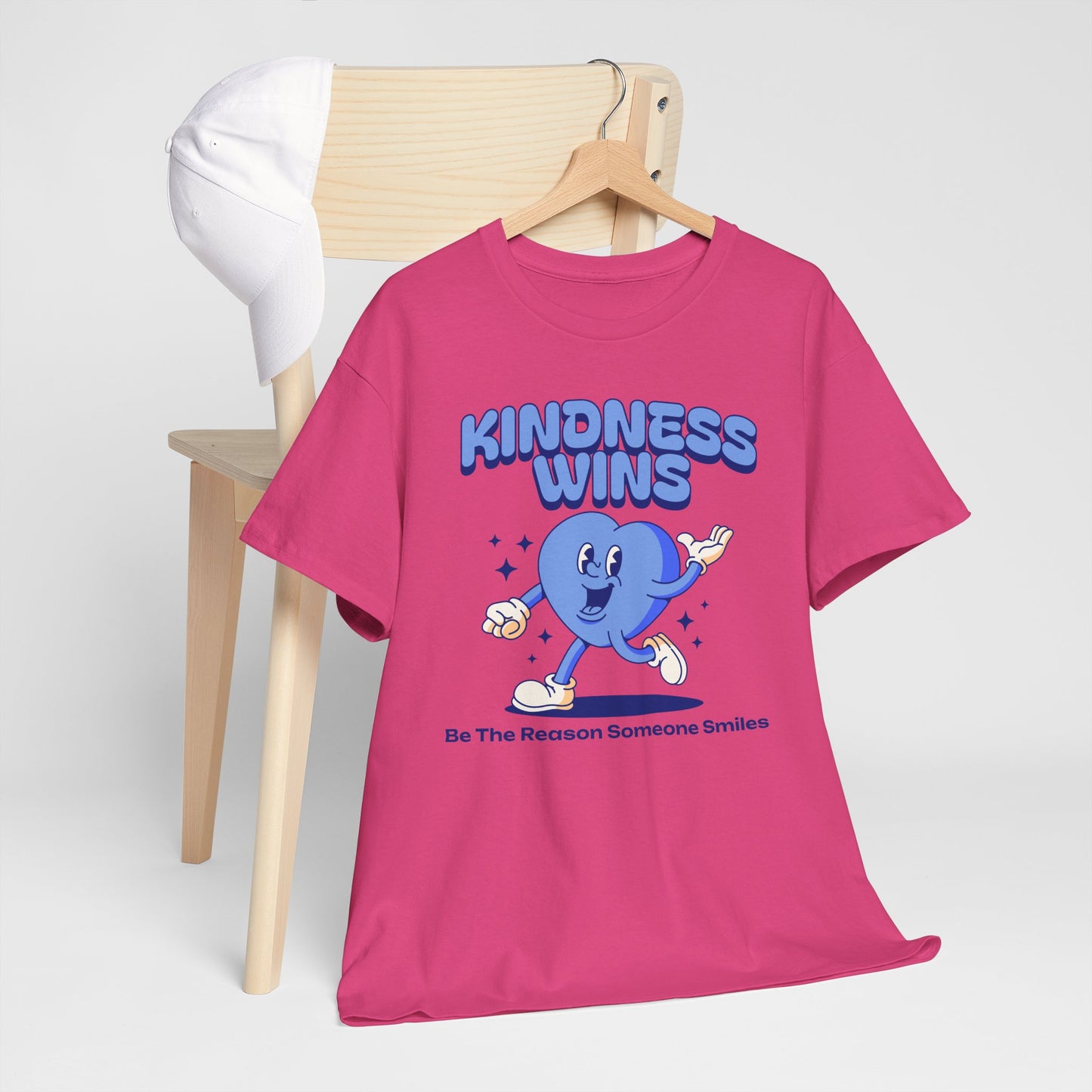 Kindness Wins T-Shirt — Be The Reason Someone Smiles Graphic Tee