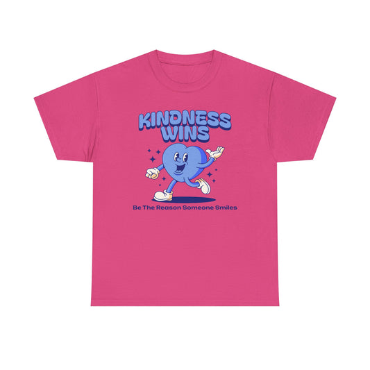 Kindness Wins T-Shirt — Be The Reason Someone Smiles Graphic Tee