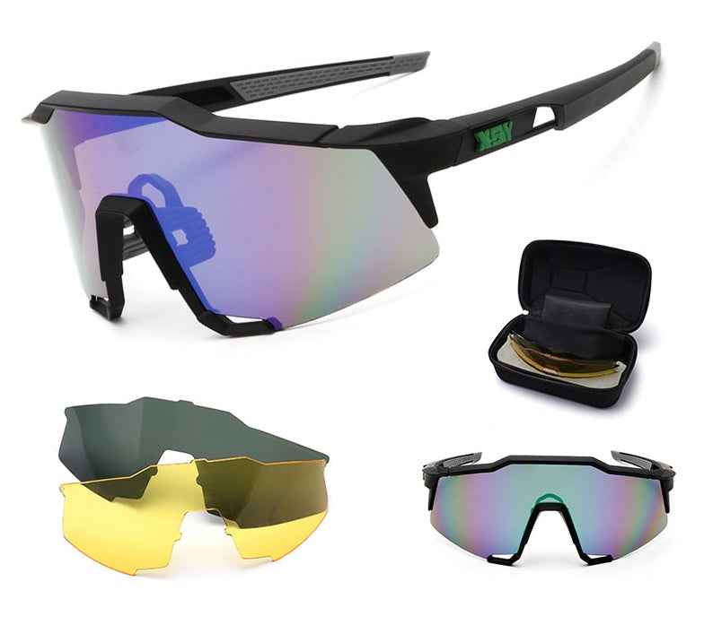 Men’s Polarized Riding Sunglasses – UV400 Sports Glasses for Outdoor Adventures