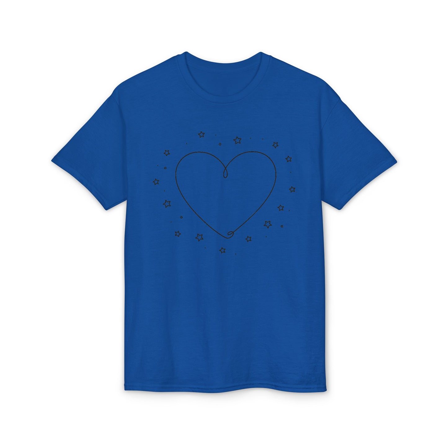 Valentine Line Art Heart T-Shirt