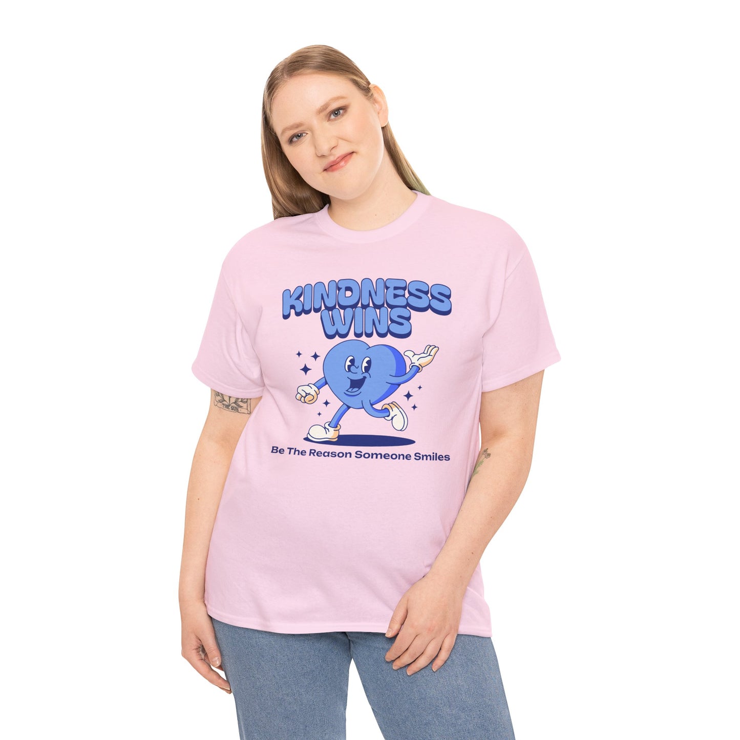 Kindness Wins T-Shirt — Be The Reason Someone Smiles Graphic Tee