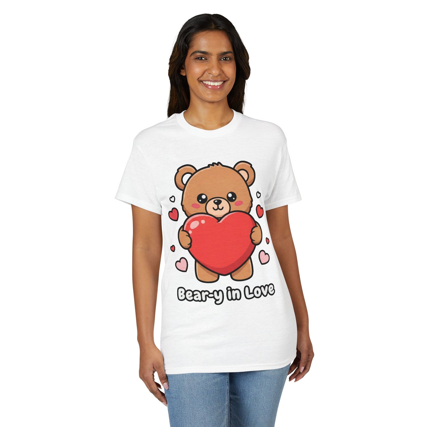 Bear-y in Love T-Shirt — Cute Bear Valentine Tee
