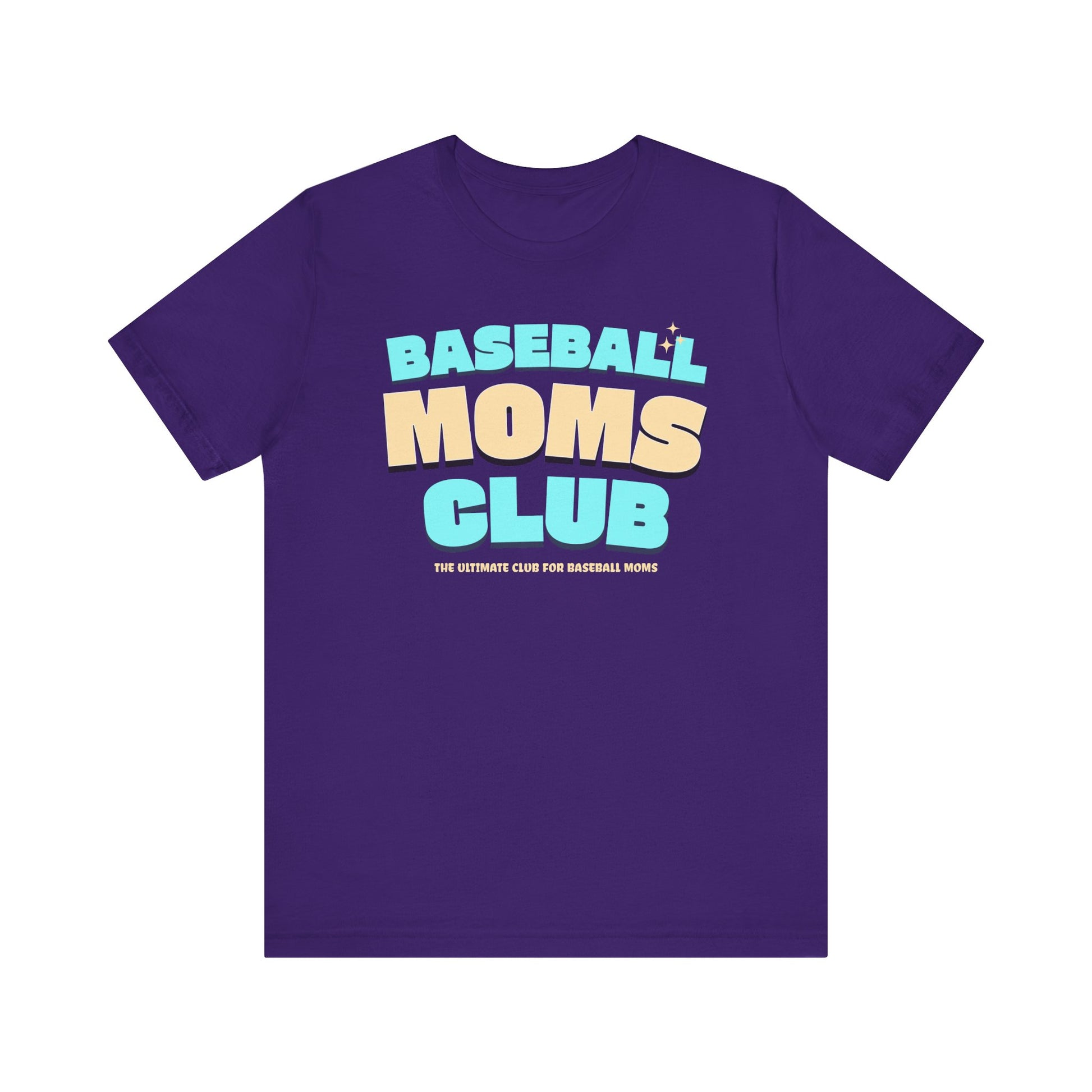 Baseball Moms Club T-Shirt, Baseball Mom Tee, Unisex Tee, Short Sleeve Shirt, Baseball Fan Gift