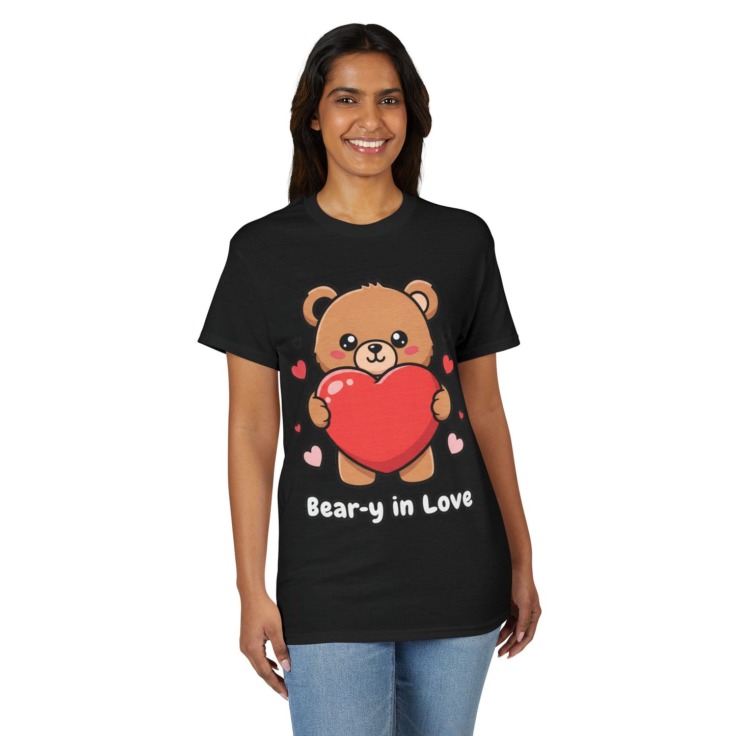 Bear-y in Love T-Shirt — Cute Bear Valentine Tee
