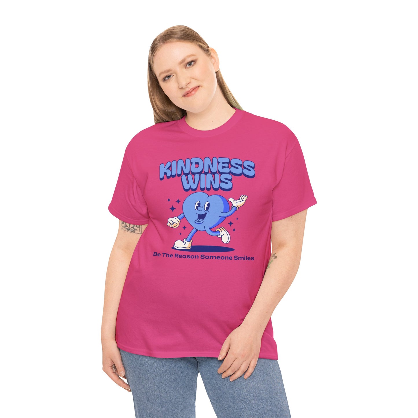 Kindness Wins T-Shirt — Be The Reason Someone Smiles Graphic Tee