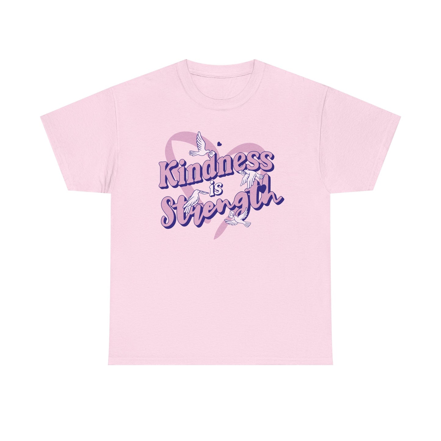 Kindness is Strength Pink Awareness Tee
