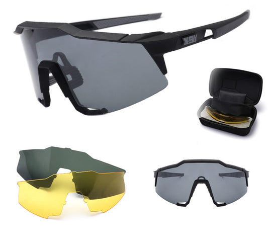 Men’s Polarized Riding Sunglasses – UV400 Sports Glasses for Outdoor Adventures