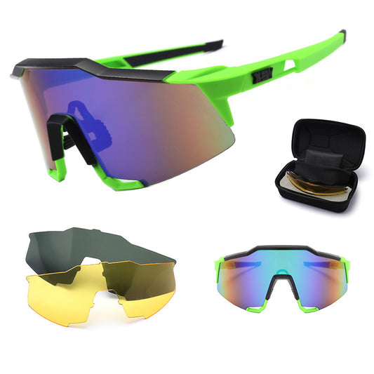 Men’s Polarized Riding Sunglasses – UV400 Sports Glasses for Outdoor Adventures