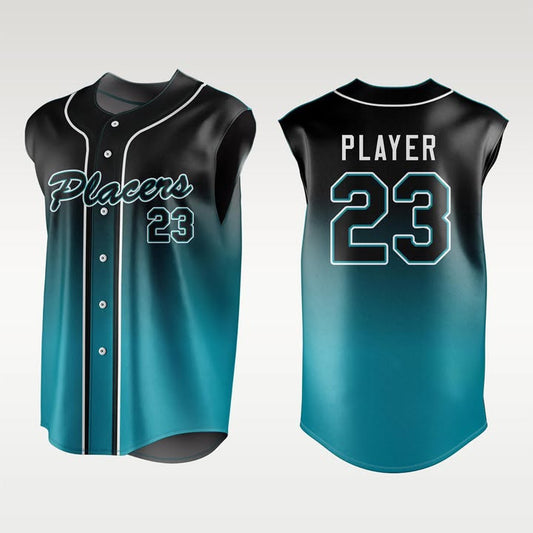 Placers Button- Up Jerseys Gradient