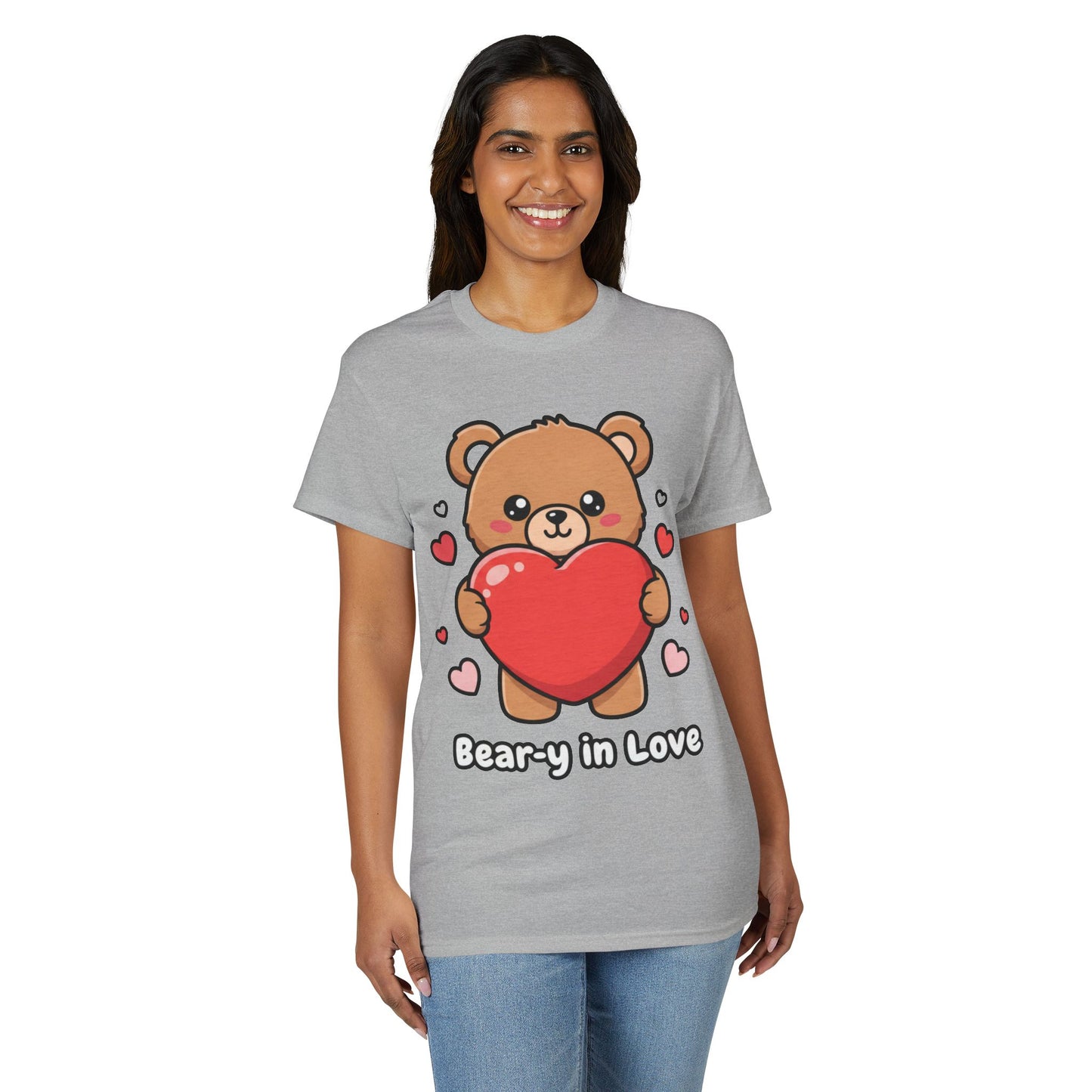 Bear-y in Love T-Shirt — Cute Bear Valentine Tee
