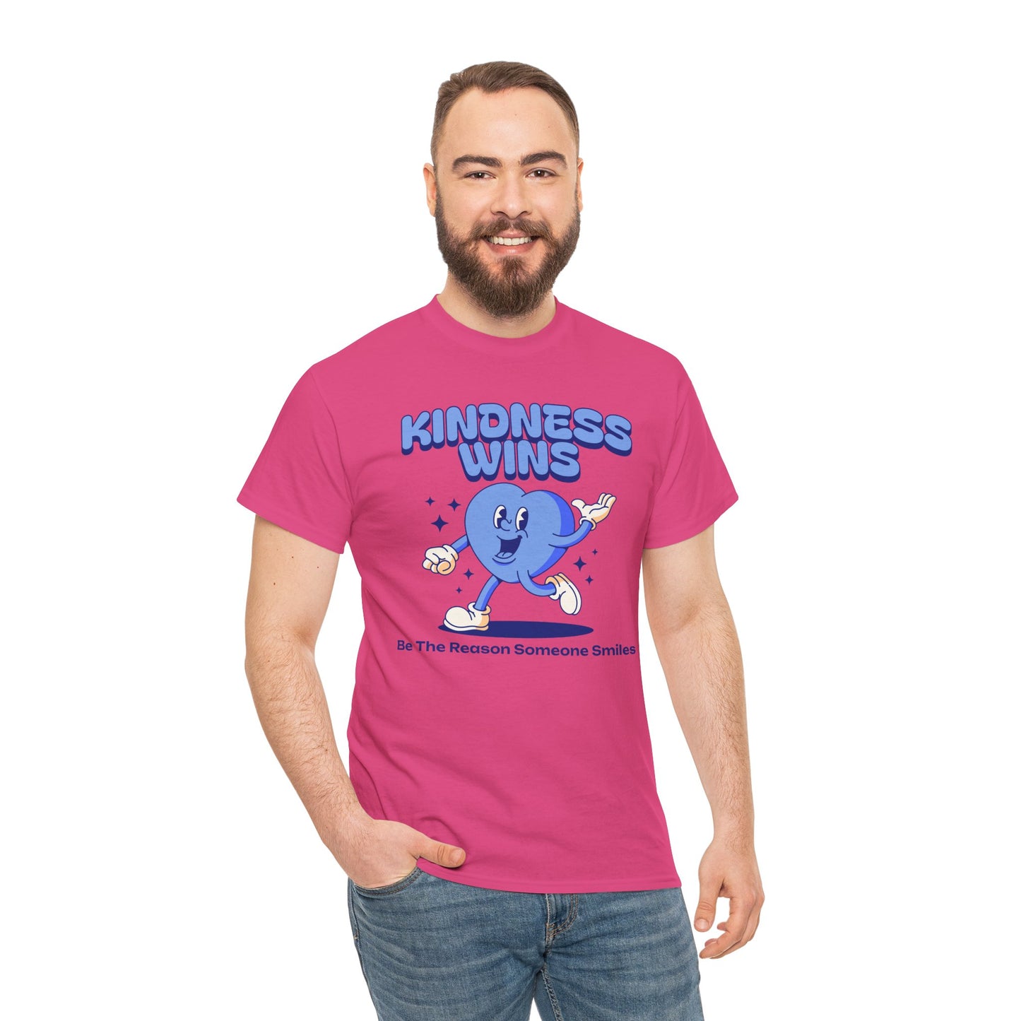 Kindness Wins T-Shirt — Be The Reason Someone Smiles Graphic Tee