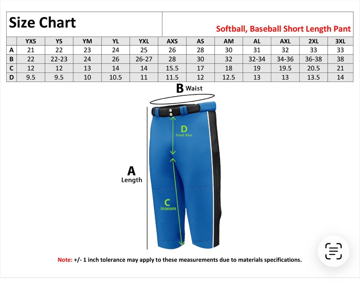 Placers Knickers Ball Pants Stripe