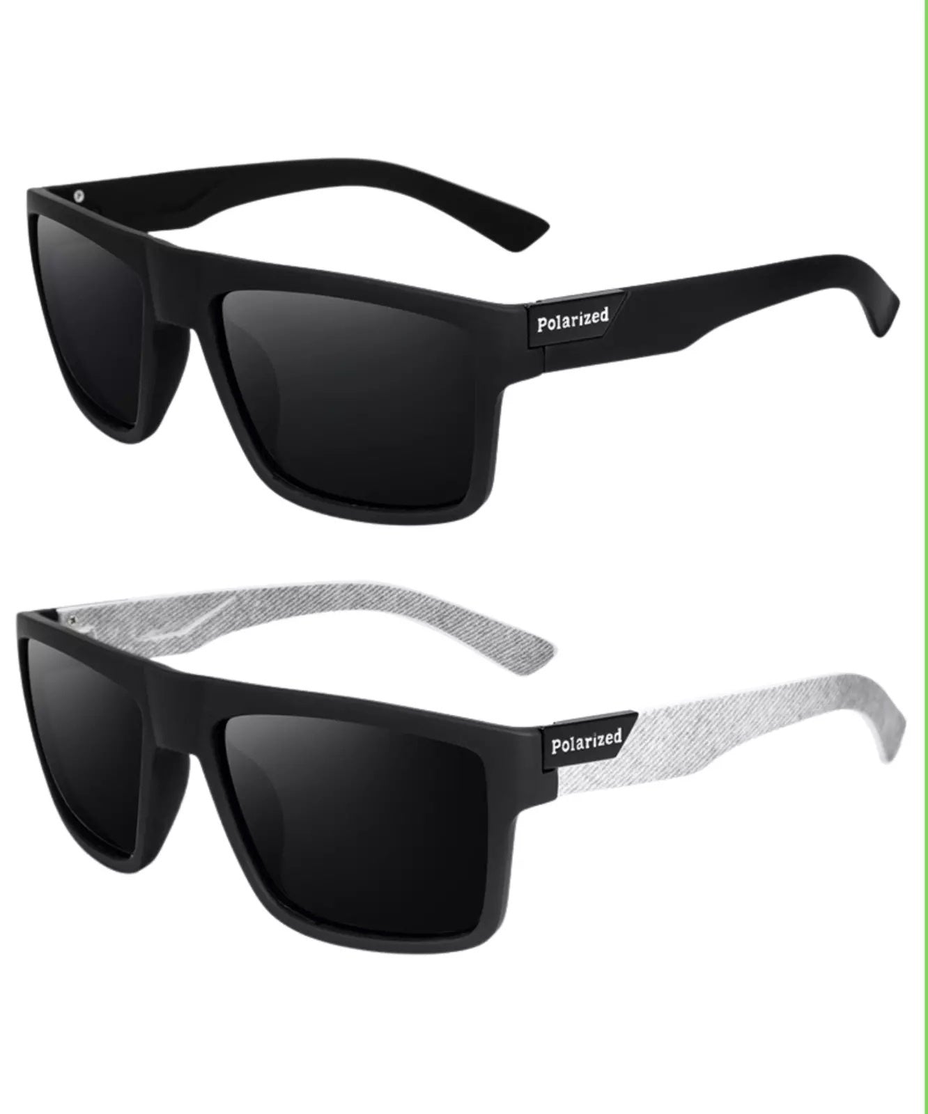 Polarized Sports Sunglasses – UV Protection for Driving & Outdoor Riding
