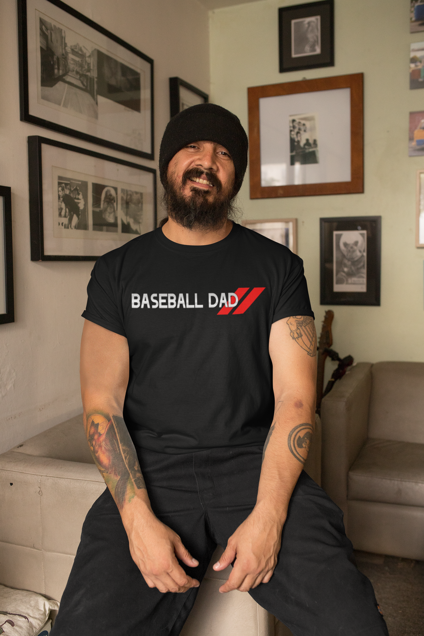 Baseball Dad – Bold Athletic Tee / Hoodie / Sweater