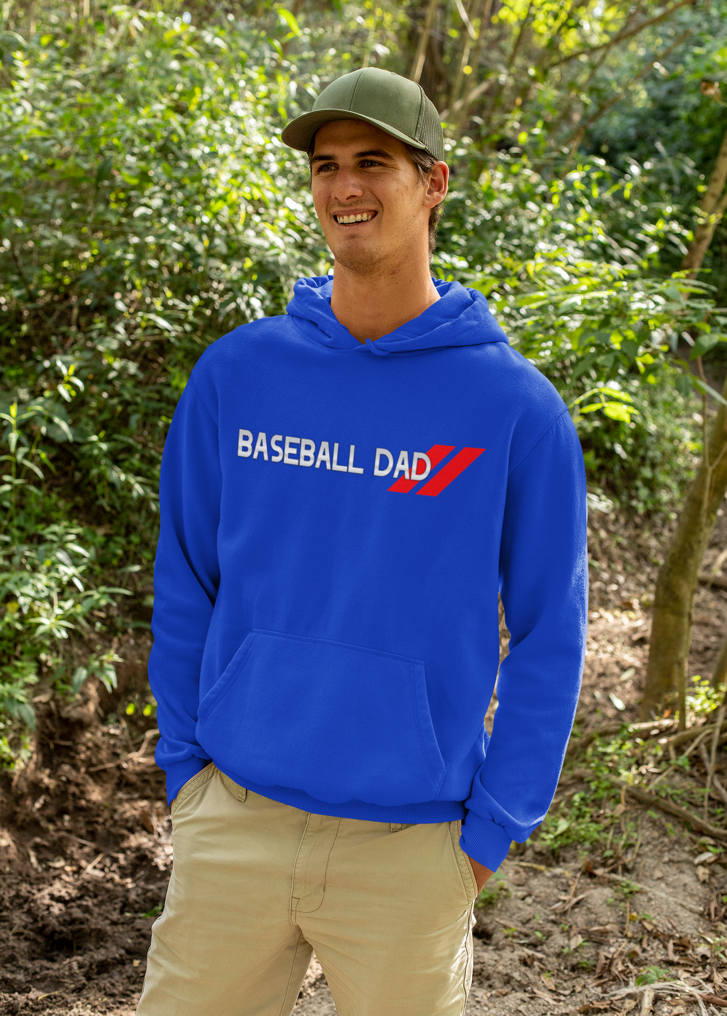 Baseball Dad – Bold Athletic Tee / Hoodie / Sweater
